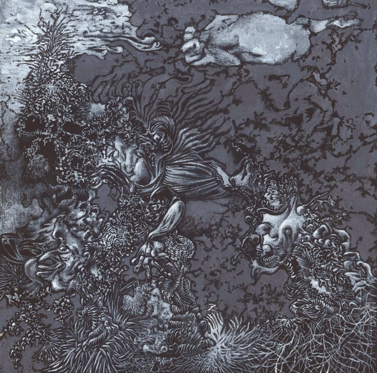 gone with what wind 25x25 cm acrylic on canvas 2011