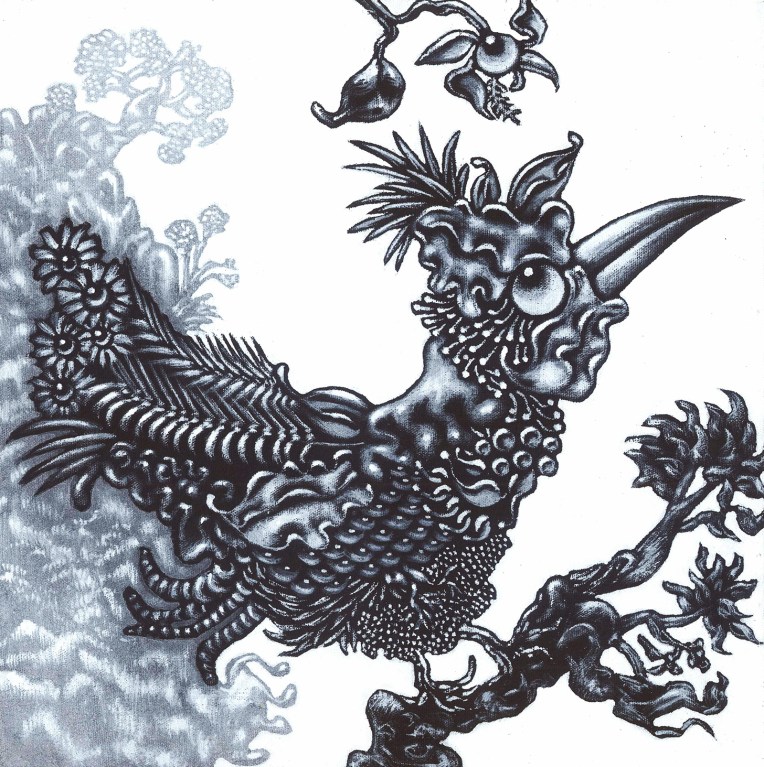 it don't mean a thing 25x25 cm acrylic on canvas 2015