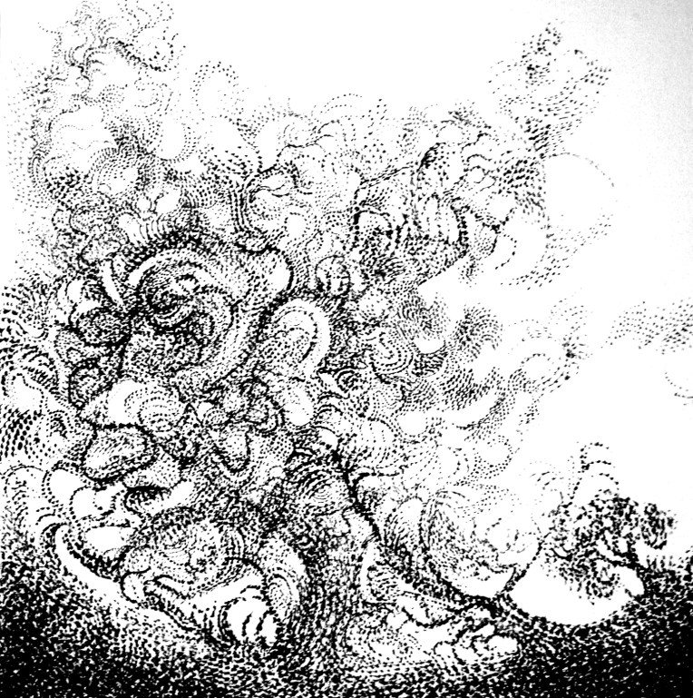 my brother, the wind 25x25cm acrylic on canvas 2015